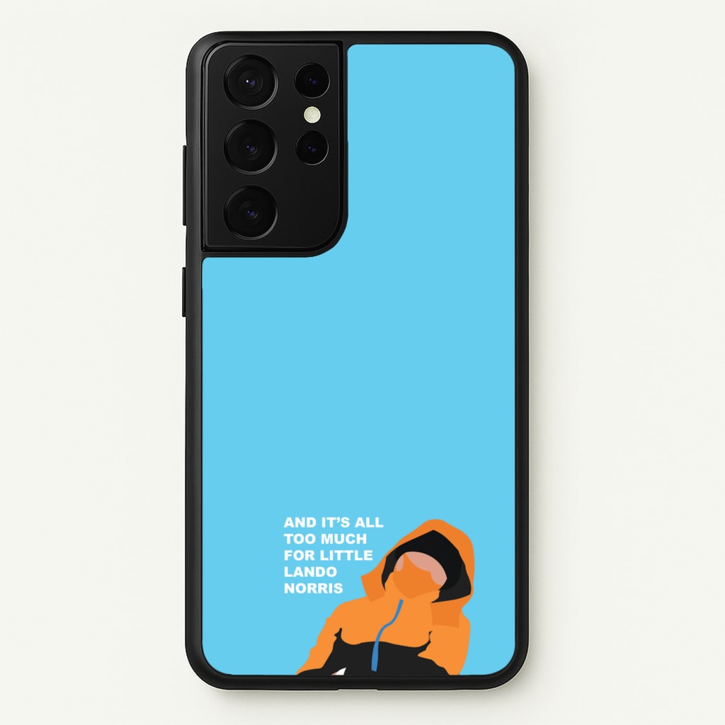 And It's All Too Much - F1 Phone Case for Galaxy S21 Ultra