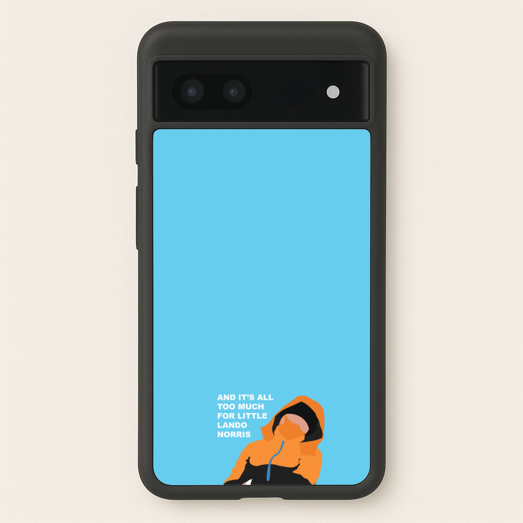 And It's All Too Much - F1 Phone Case for Google Pixel 6a