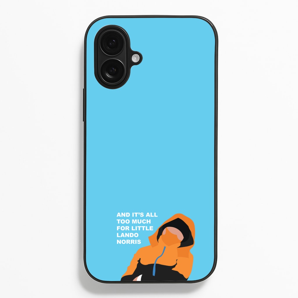 And It's All Too Much Phone Case