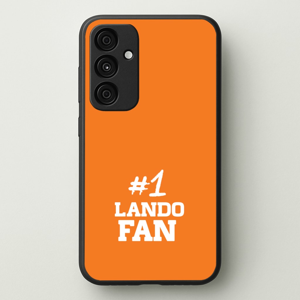 #1 Lando Fan - F1 Phone Case for Galaxy A35