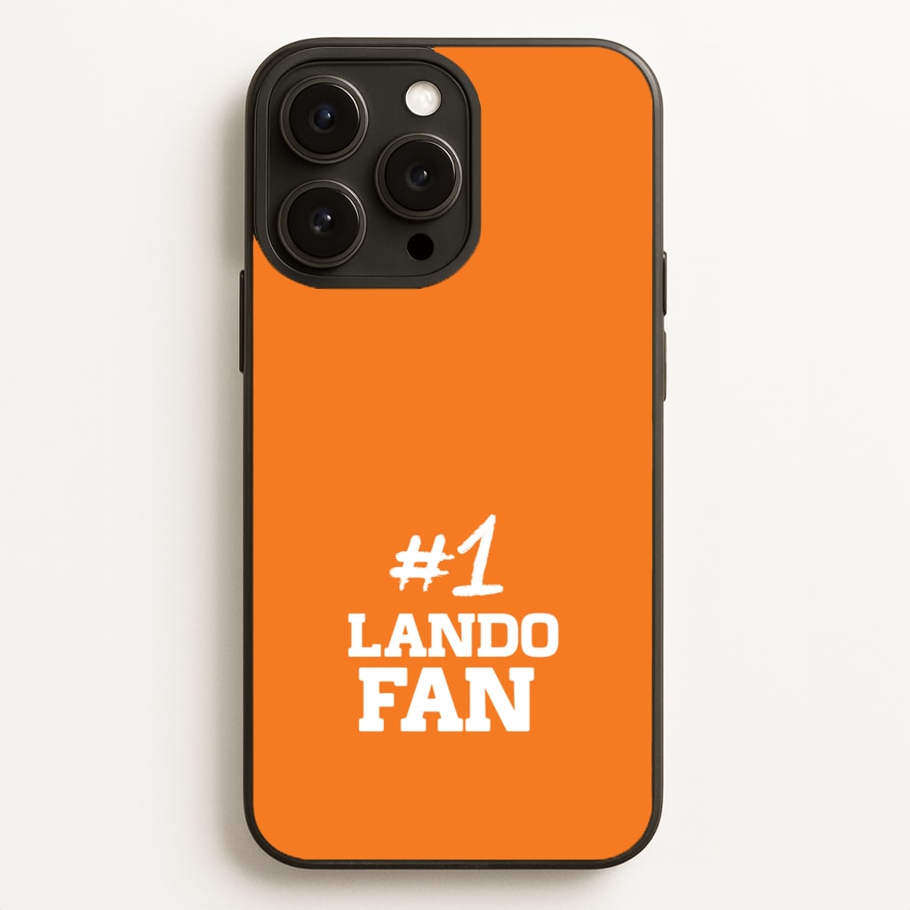 #1 Lando Fan - F1 Phone Case for iPhone 12 Pro Max