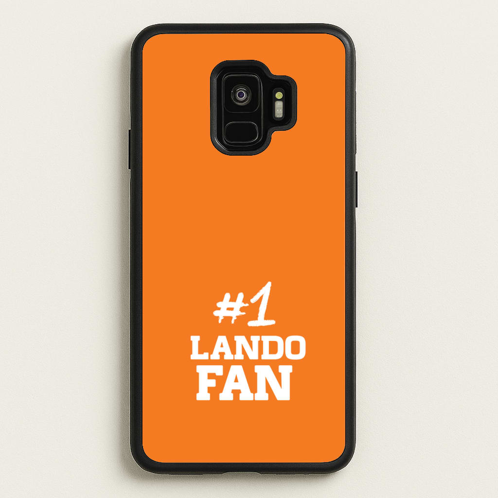 #1 Lando Fan - F1 Phone Case for Galaxy S9