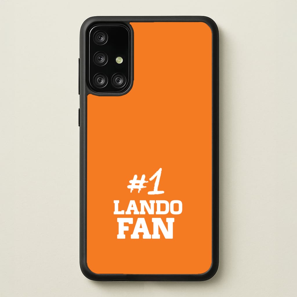 #1 Lando Fan - F1 Phone Case for Galaxy A71