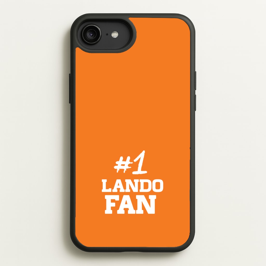 #1 Lando Fan - F1 Phone Case for iPhone 6 Plus / 7 Plus / 8 Plus