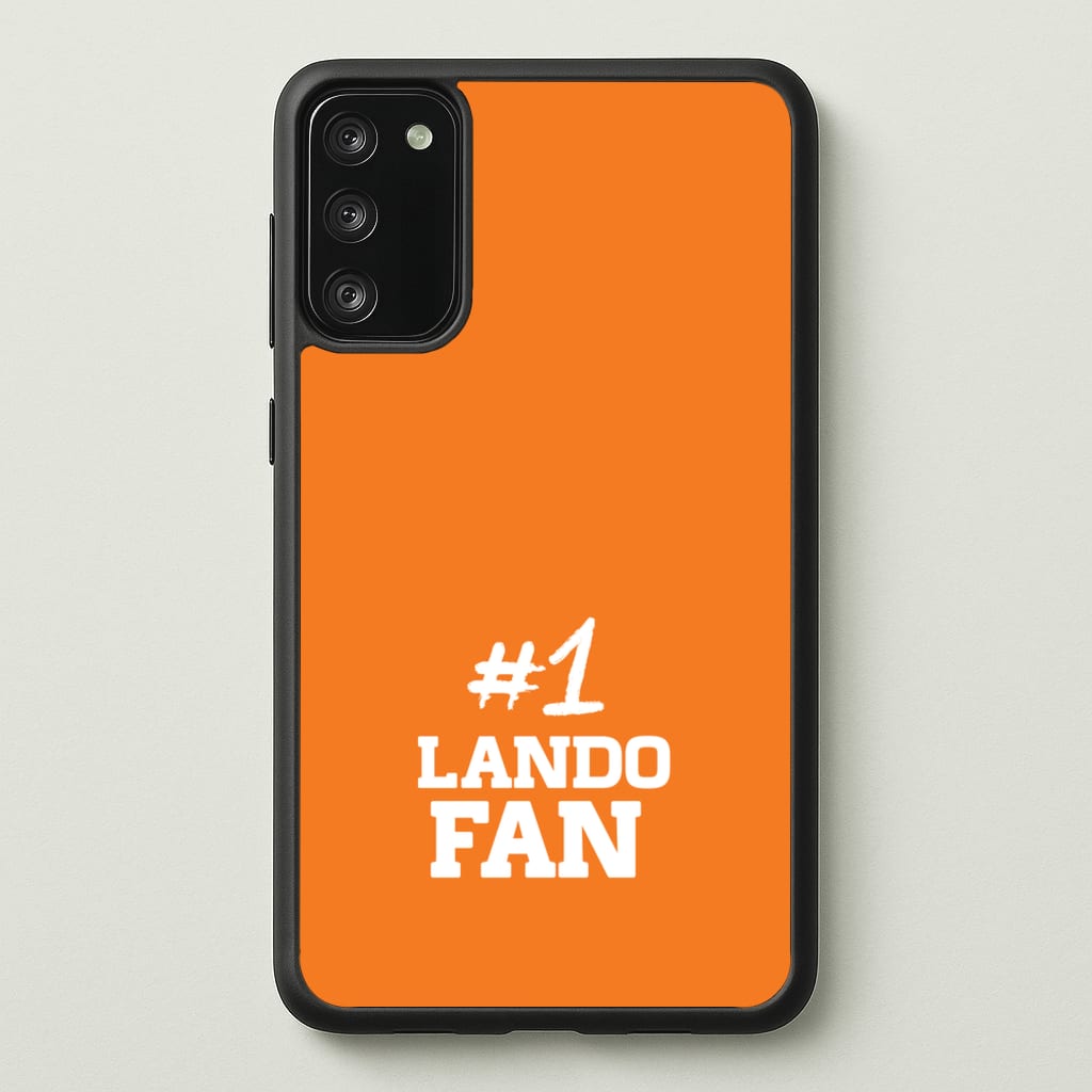 #1 Lando Fan - F1 Phone Case for Galaxy S20FE
