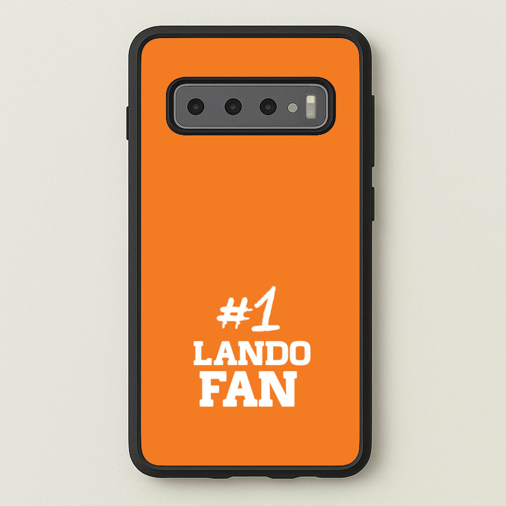 #1 Lando Fan - F1 Phone Case for Galaxy S10 Plus
