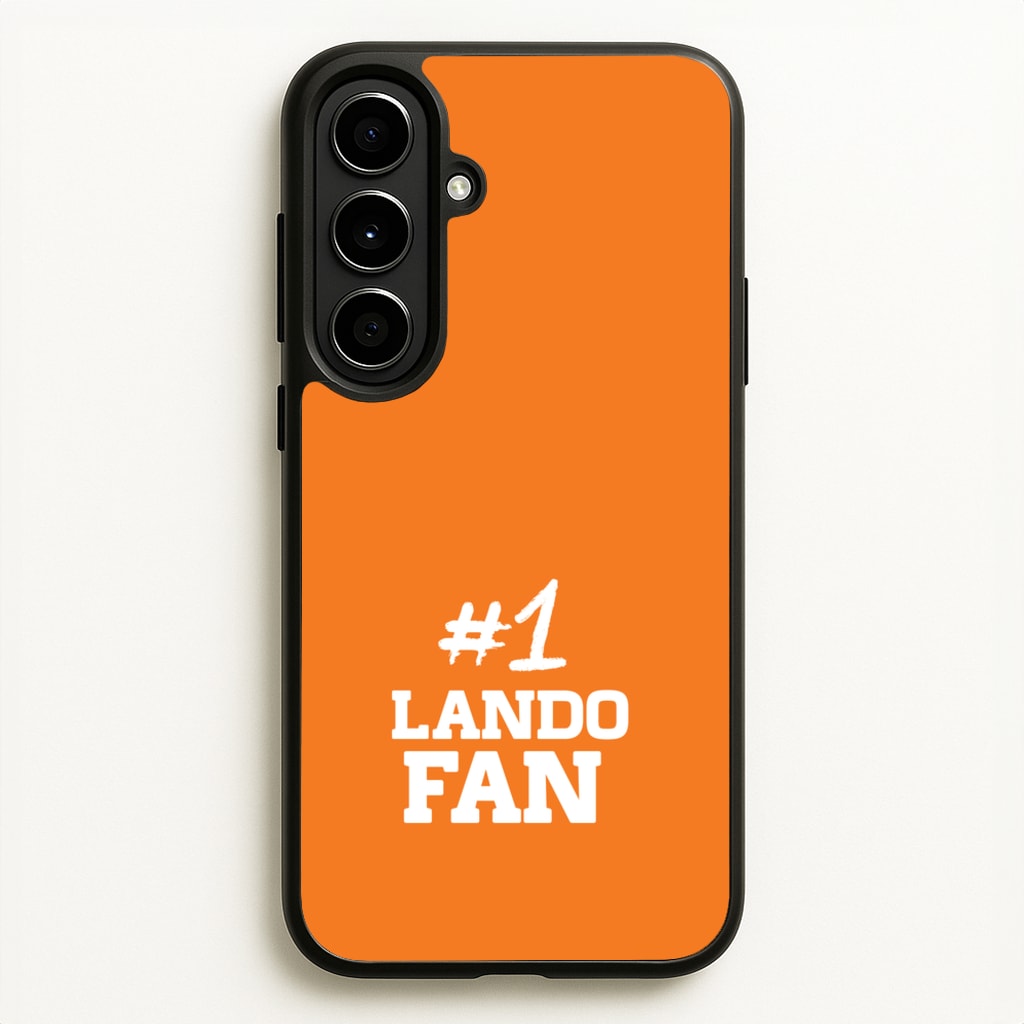 #1 Lando Fan - F1 Phone Case for Galaxy A56