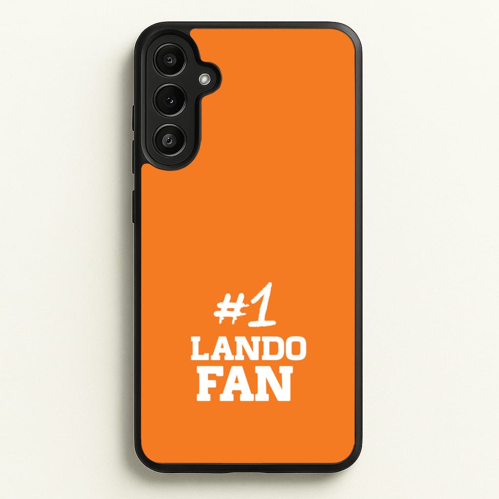 #1 Lando Fan - F1 Phone Case for Galaxy A34