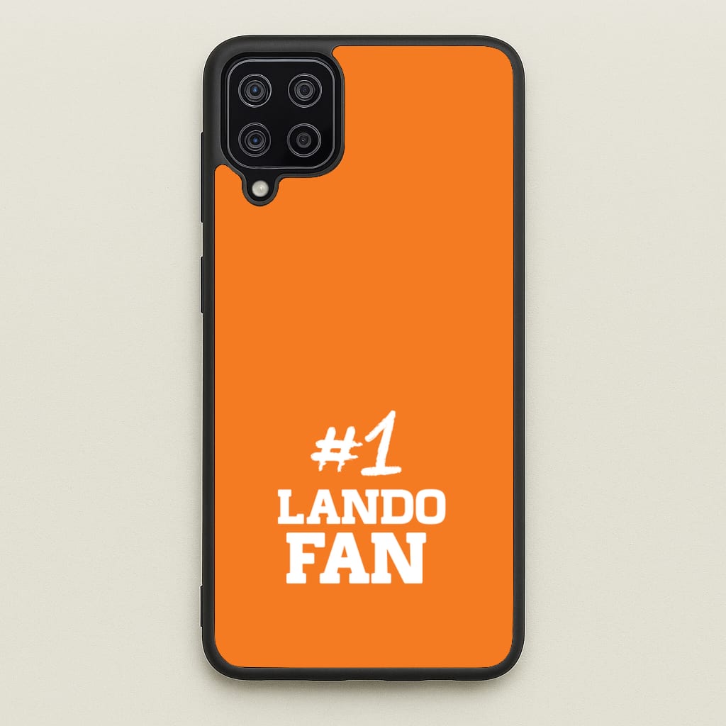 #1 Lando Fan - F1 Phone Case for Galaxy A12