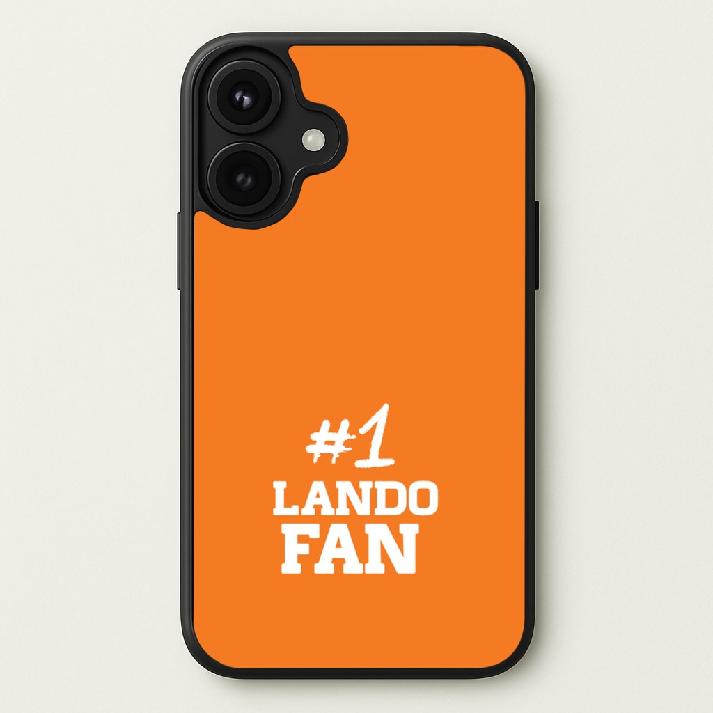 #1 Lando Fan Phone Case for iPhone 17