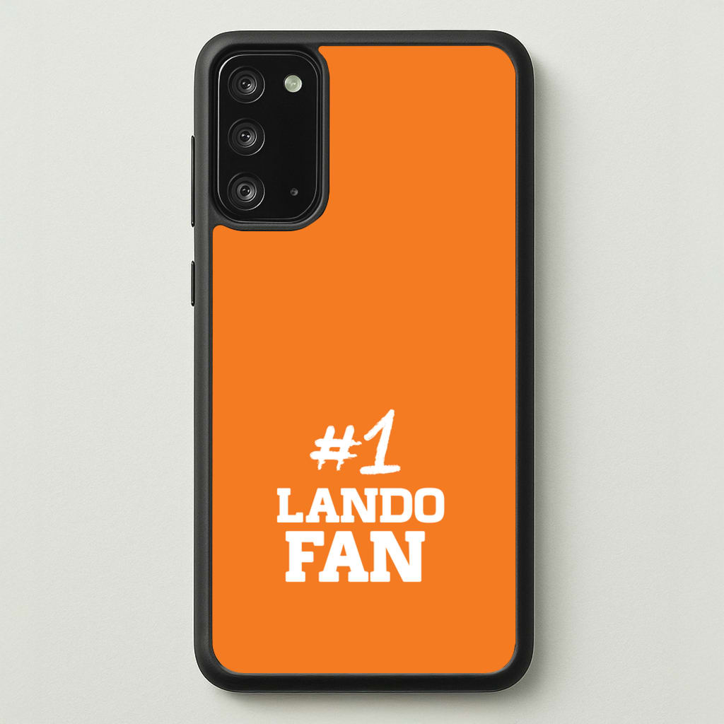 #1 Lando Fan - F1 Phone Case for Galaxy Note 20