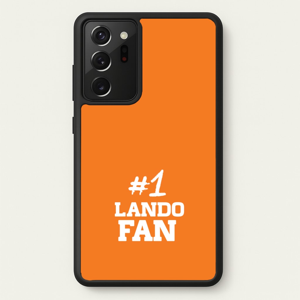 #1 Lando Fan - F1 Phone Case for Galaxy Note 20 Ultra