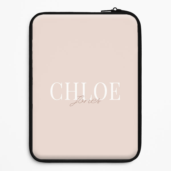 Elegant Personalised Laptop Sleeve