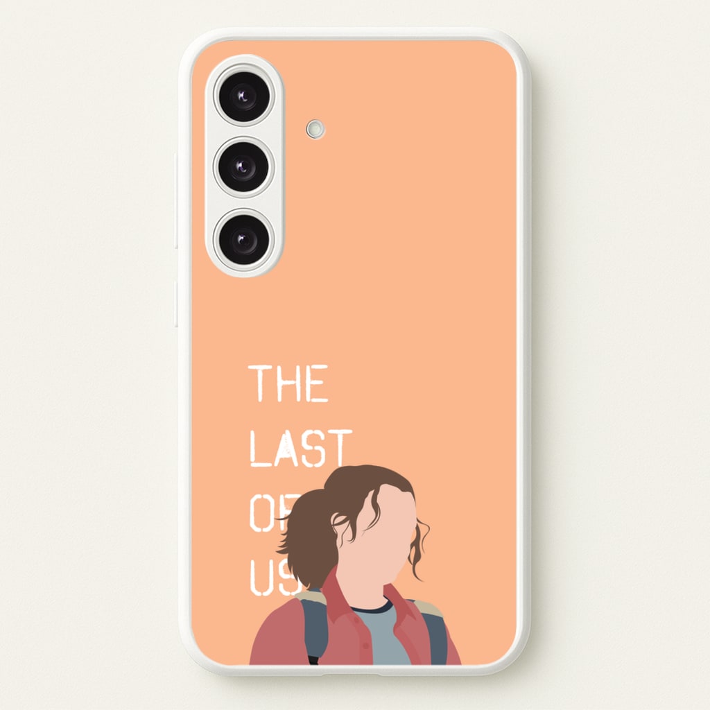 Ellie Title - The Last Of us Phone Case for Galaxy S24