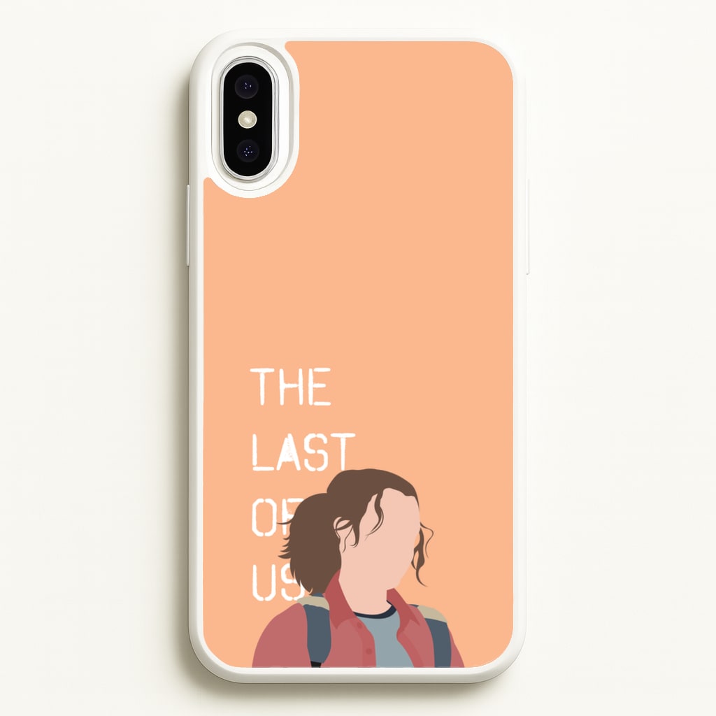 Ellie Title - The Last Of us Phone Case for iPhone XS Max
