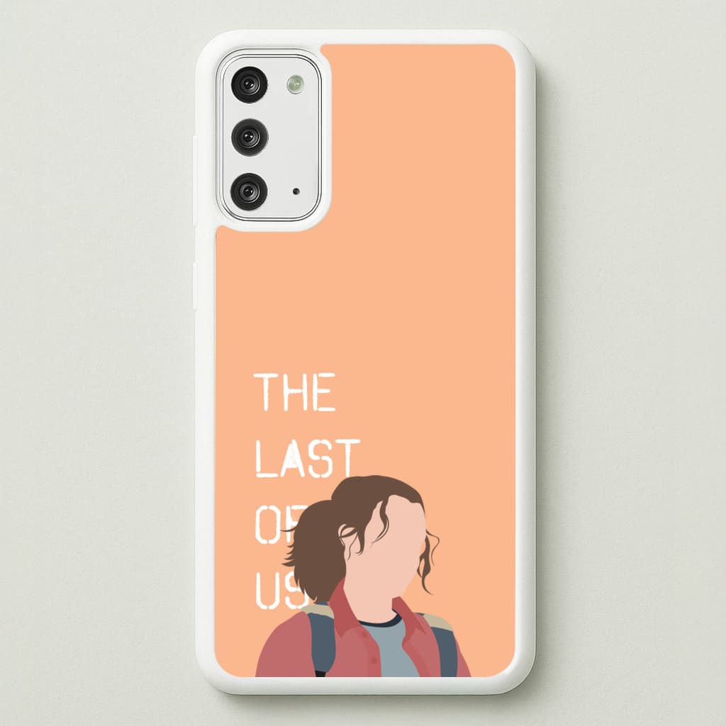Ellie Title - The Last Of us Phone Case for Galaxy Note 20