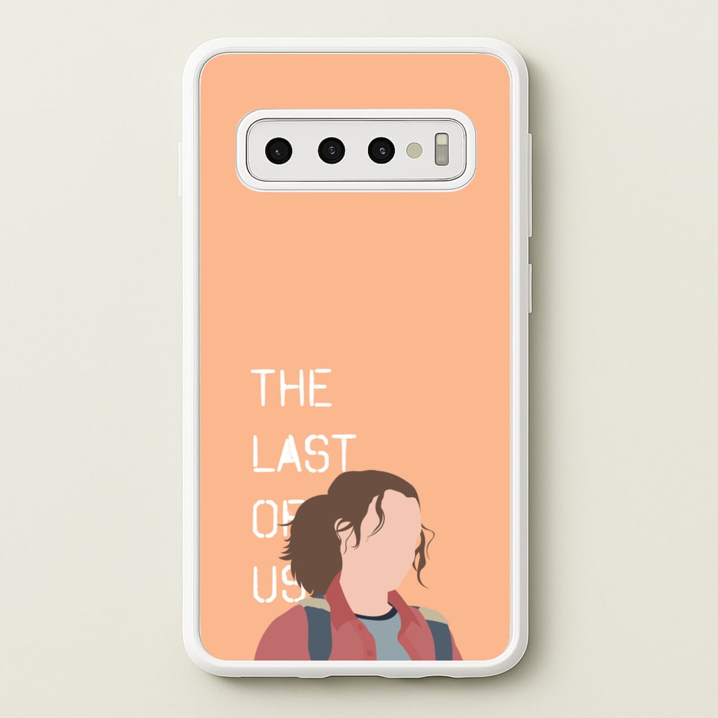 Ellie Title - The Last Of us Phone Case for Galaxy S10