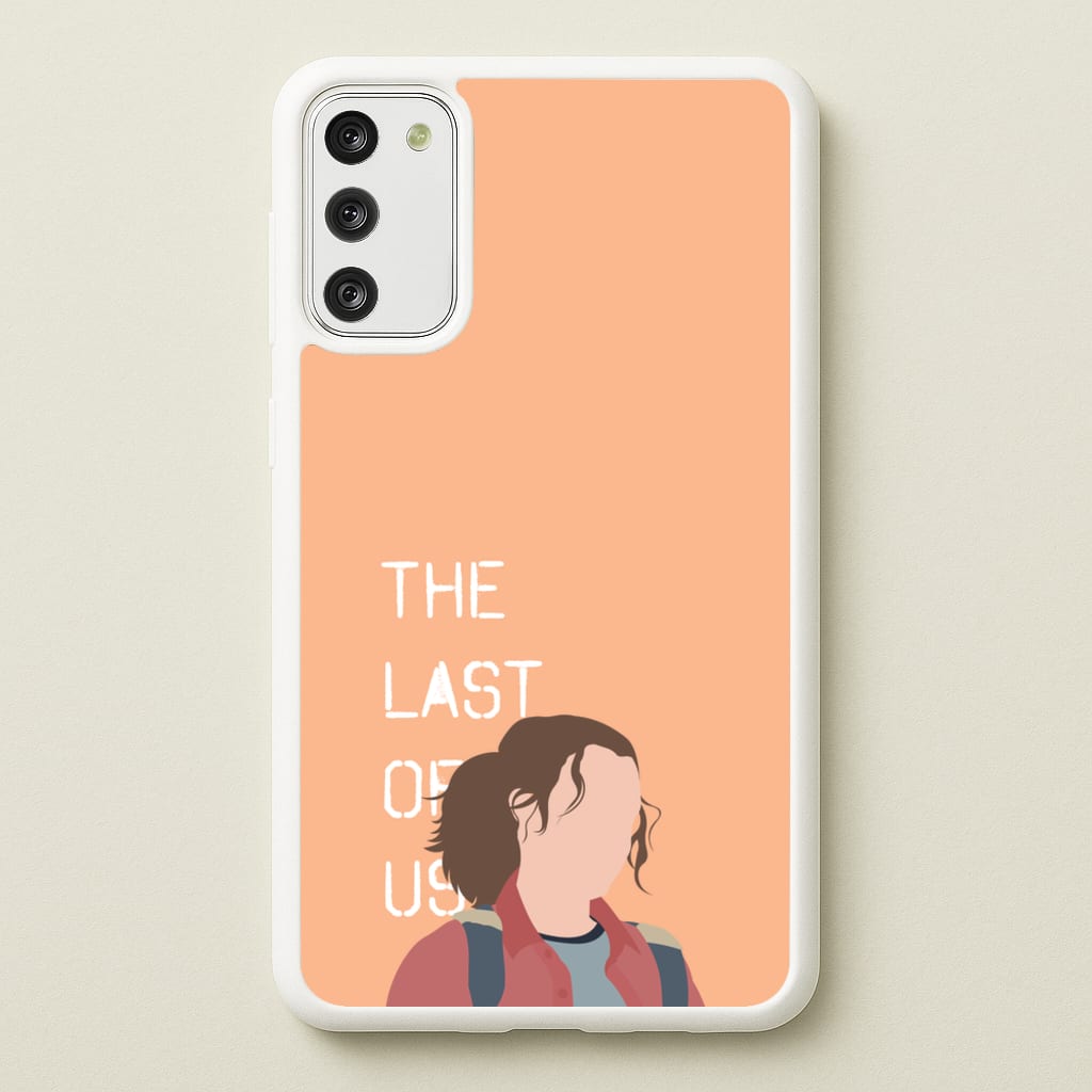 Ellie Title - The Last Of us Phone Case for Galaxy S20