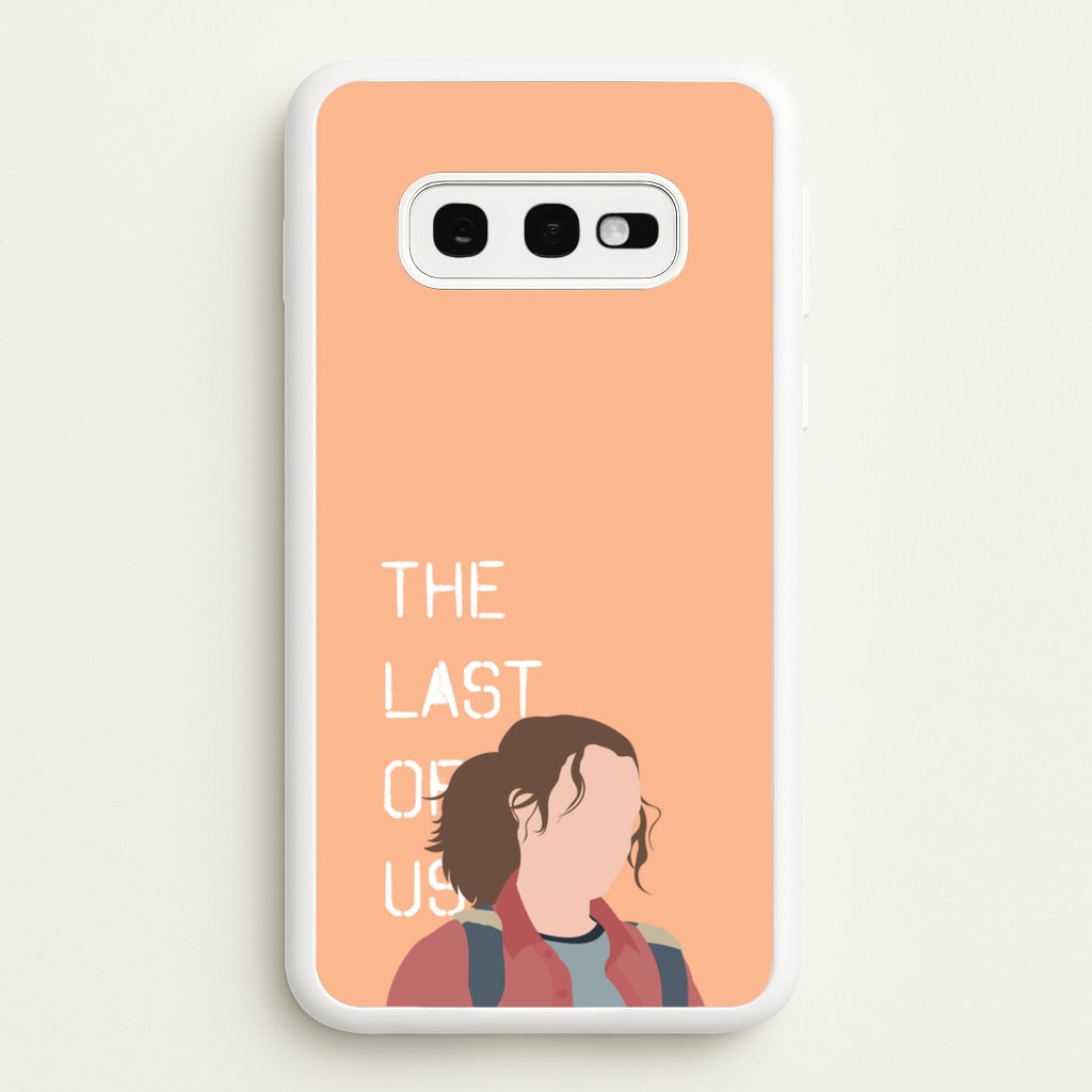 Ellie Title - The Last Of us Phone Case for Galaxy S10e