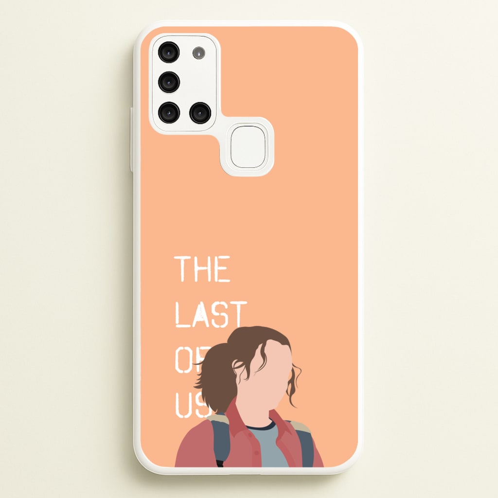 Ellie Title - The Last Of us Phone Case for Galaxy A21s