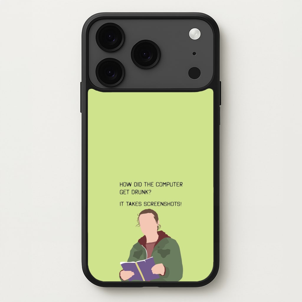 How Did The Computer Get Drunk? Phone Case for iPhone 17 Pro