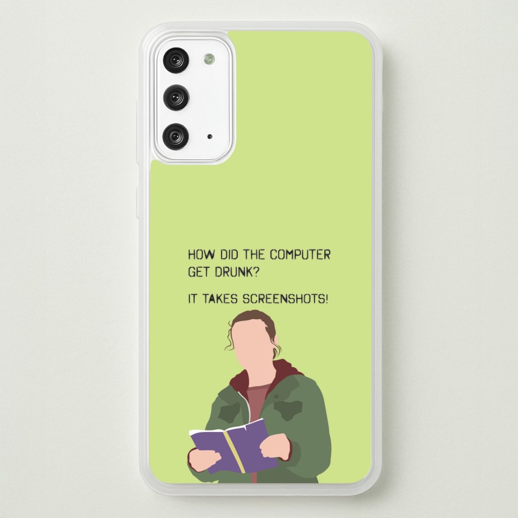 How Did The Computer Get Drunk? - The Last Of us Phone Case for Galaxy Note 20