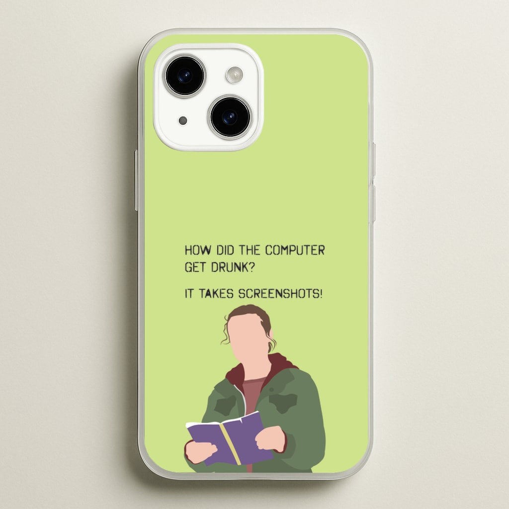 How Did The Computer Get Drunk? - The Last Of us Phone Case for iPhone 14 Plus