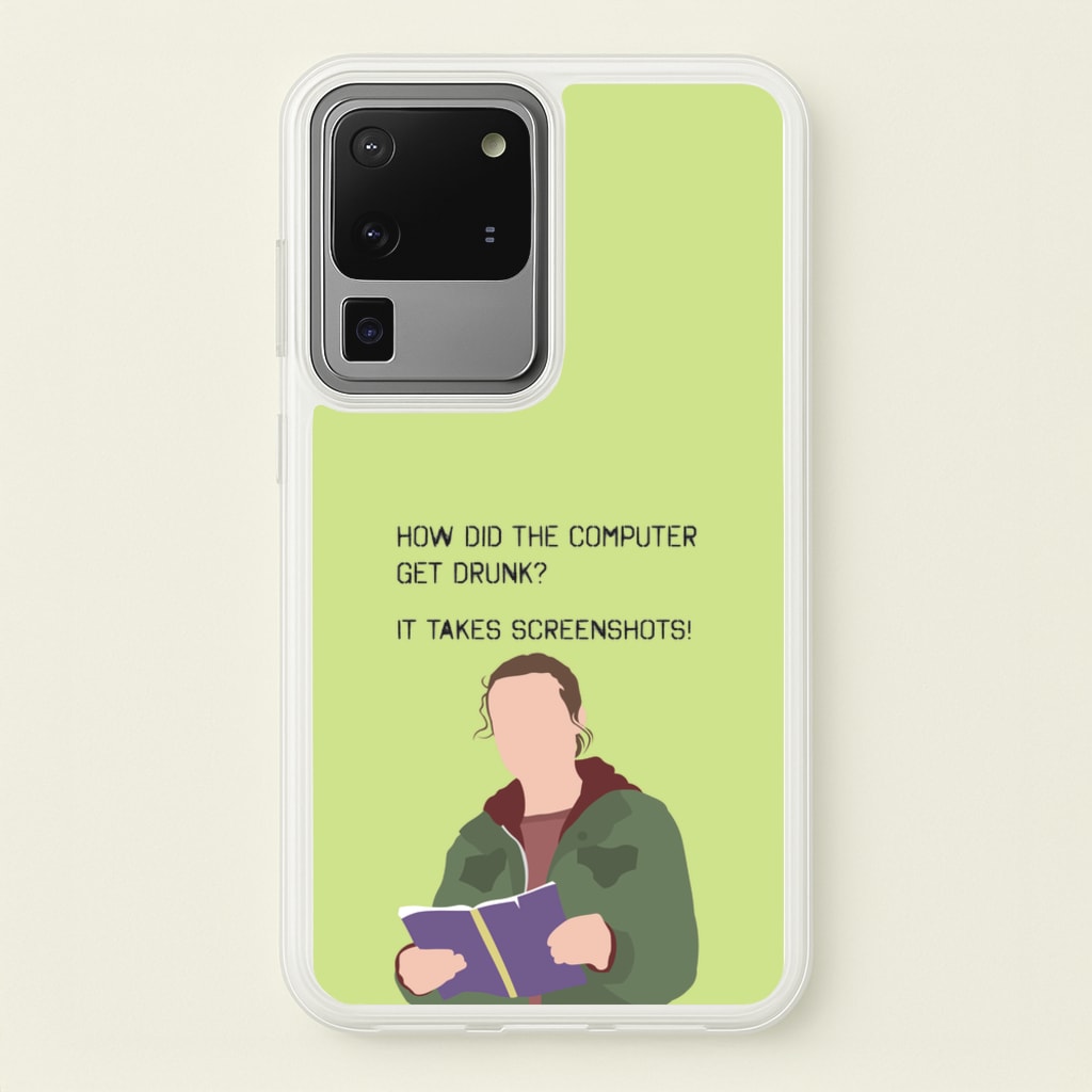How Did The Computer Get Drunk? - The Last Of us Phone Case for Galaxy S20 Ultra