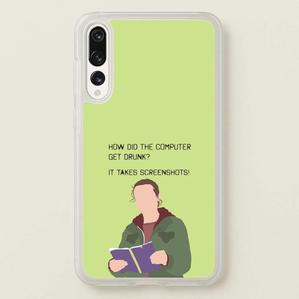 How Did The Computer Get Drunk? - The Last Of us Phone Case for Huawei P20 Pro