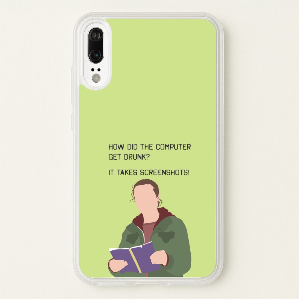 How Did The Computer Get Drunk? - The Last Of us Phone Case for Huawei P20