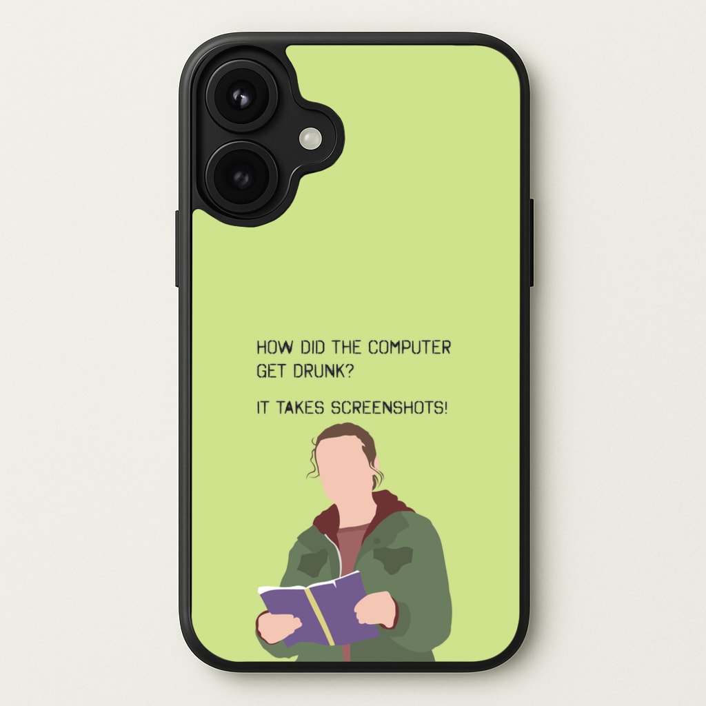 How Did The Computer Get Drunk? Phone Case for iPhone 17