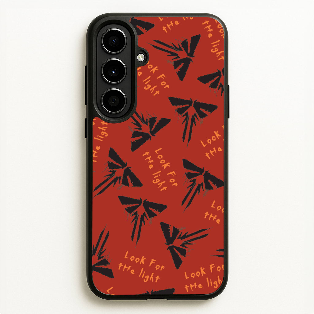 Look For The Light Firefly Pattern - The Last Of us Phone Case for Galaxy A56