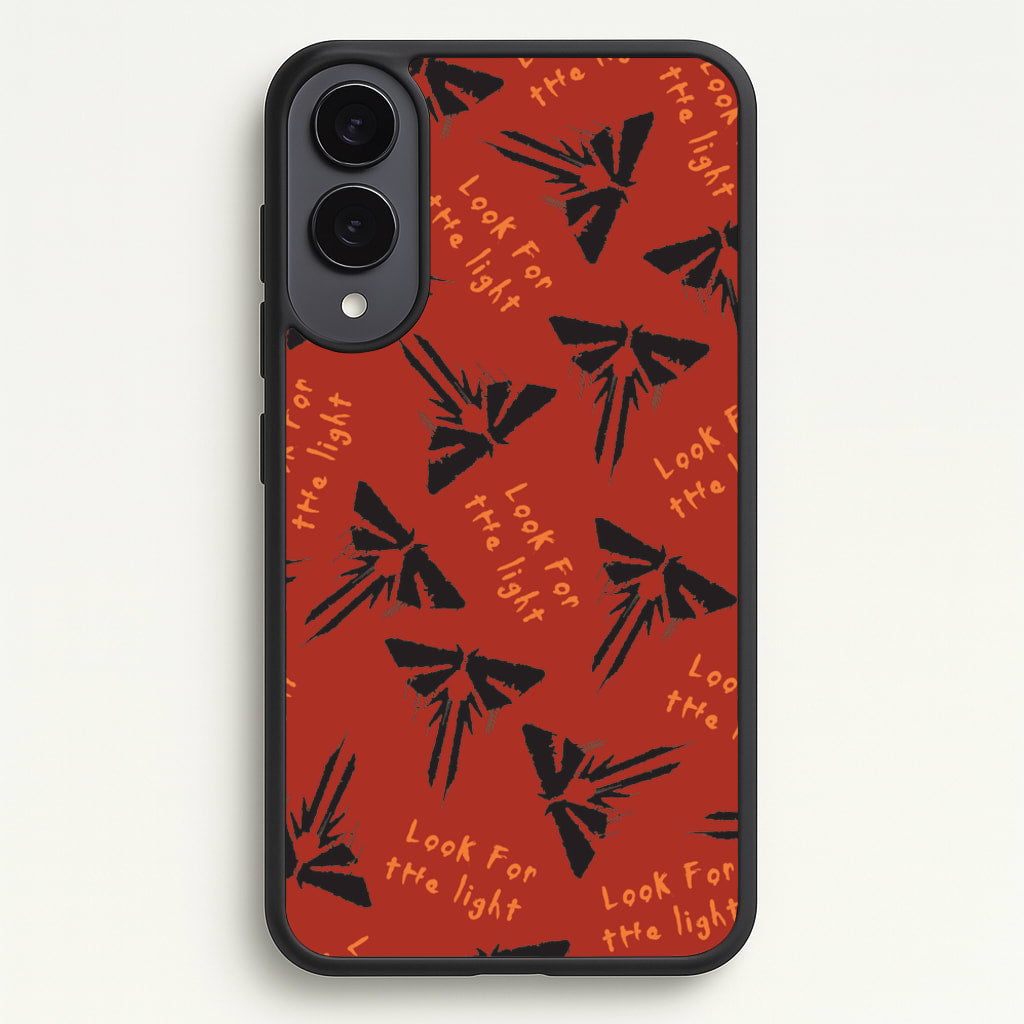 Look For The Light Firefly Pattern - The Last Of us Phone Case for Galaxy S25 Edge