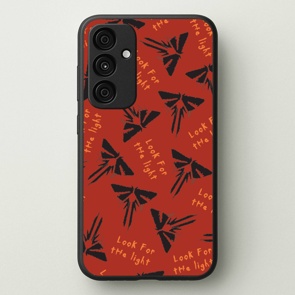 Look For The Light Firefly Pattern - The Last Of us Phone Case for Galaxy A35