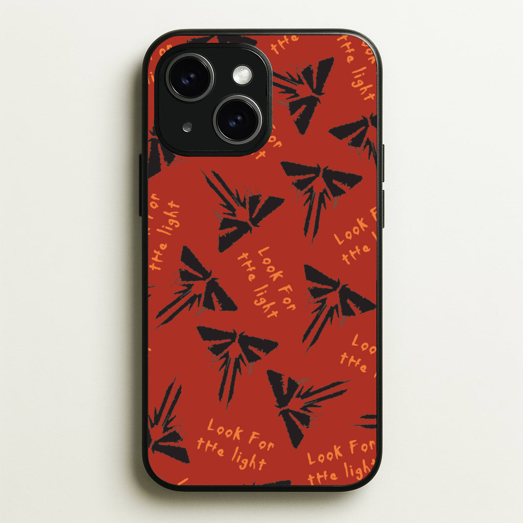 Look For The Light Firefly Pattern - The Last Of us Phone Case for iPhone 15