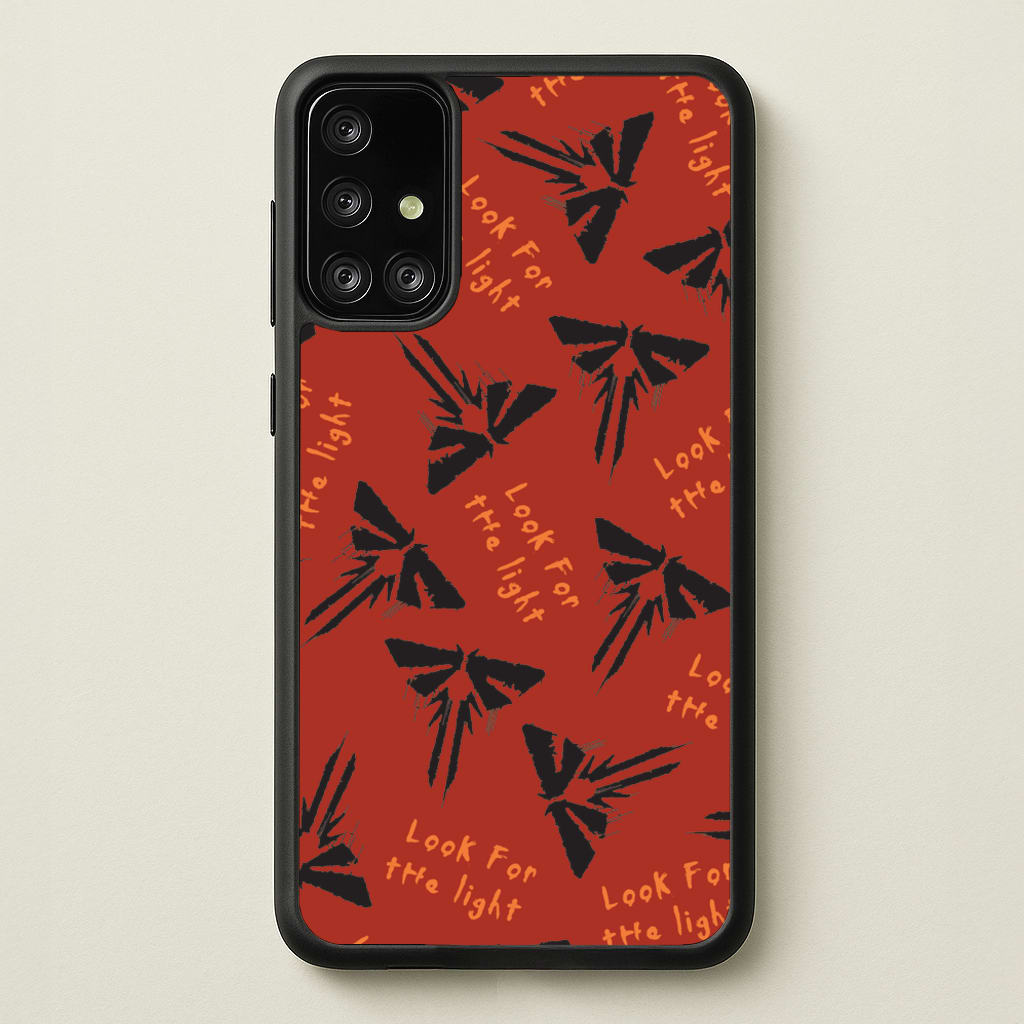 Look For The Light Firefly Pattern - The Last Of us Phone Case for Galaxy A71