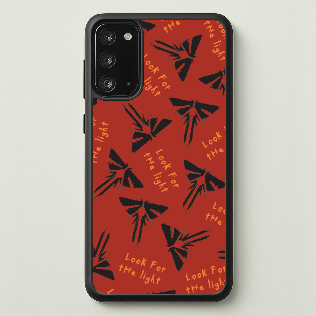 Look For The Light Firefly Pattern - The Last Of us Phone Case for Galaxy Note 20