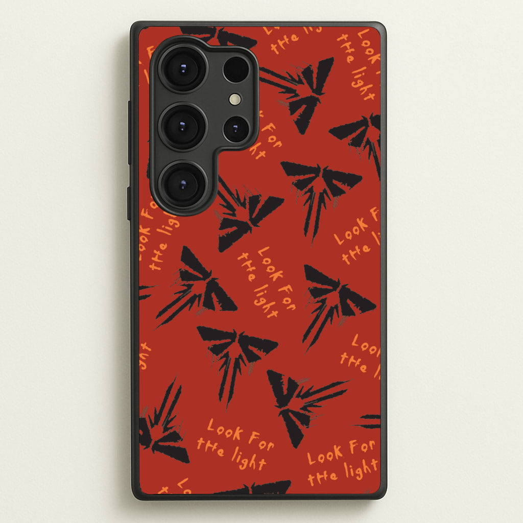 Look For The Light Firefly Pattern - The Last Of us Phone Case for Galaxy S25 Ultra