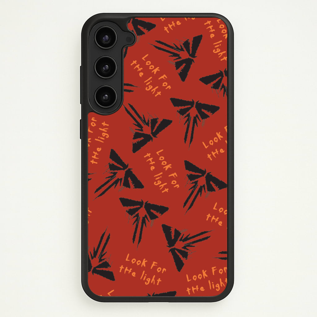 Look For The Light Firefly Pattern - The Last Of us Phone Case for Galaxy S23