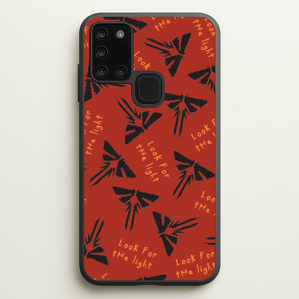 Look For The Light Firefly Pattern - The Last Of us Phone Case for Galaxy A21s