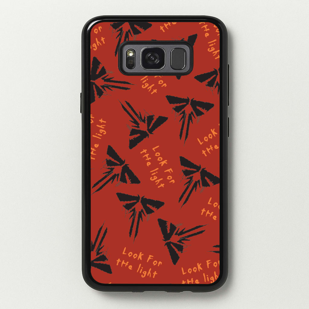 Look For The Light Firefly Pattern - The Last Of us Phone Case for Galaxy S8 Plus