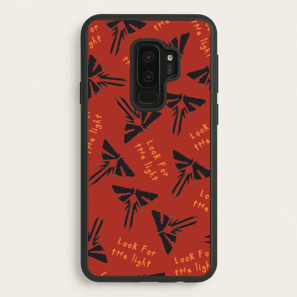 Look For The Light Firefly Pattern - The Last Of us Phone Case for Galaxy S9 Plus