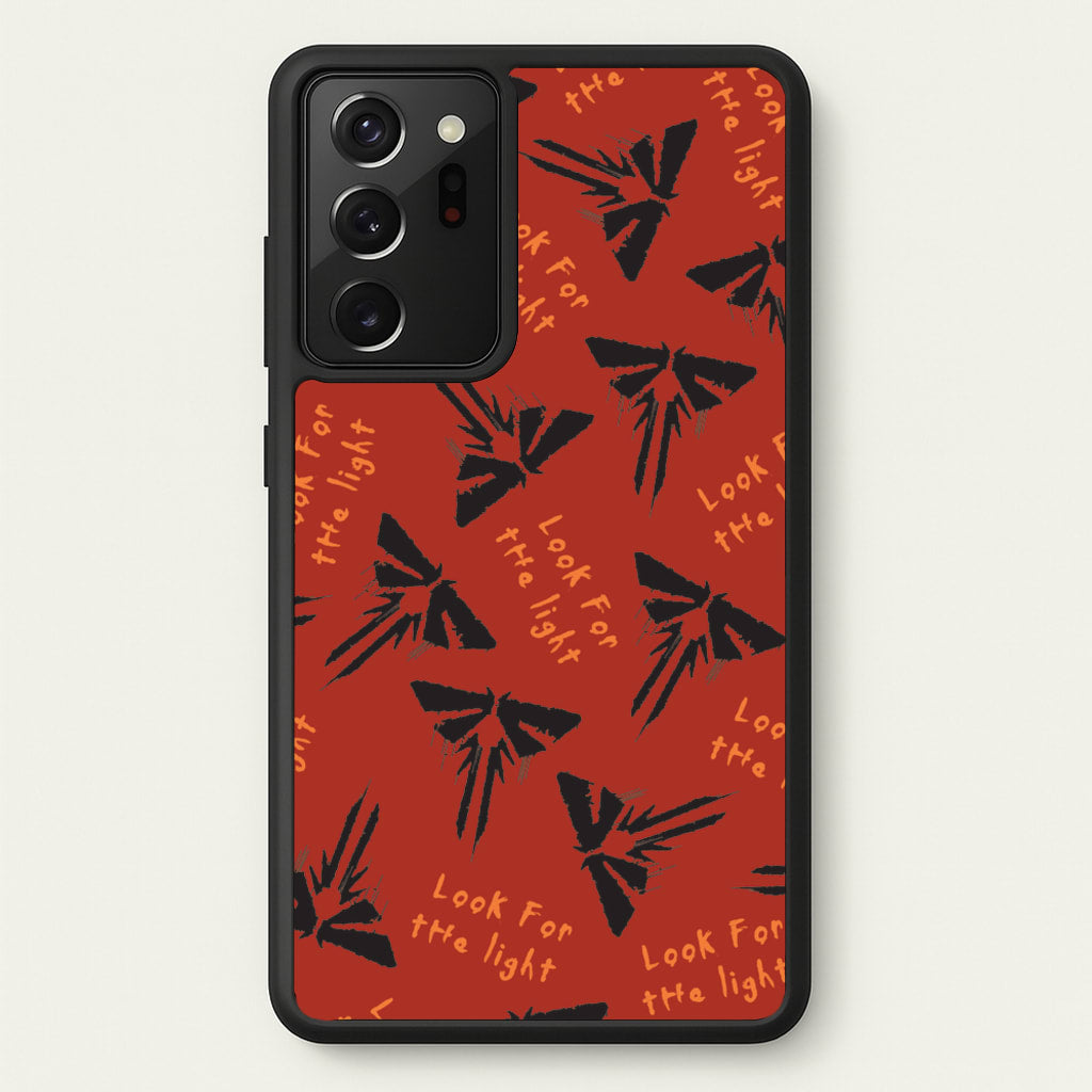 Look For The Light Firefly Pattern - The Last Of us Phone Case for Galaxy Note 20 Ultra