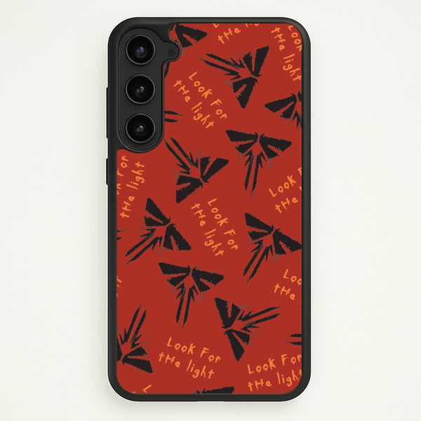 Look For The Light Firefly Pattern - The Last Of us Phone Case for Galaxy S23 Plus
