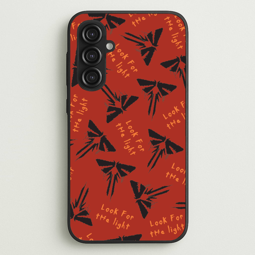 Look For The Light Firefly Pattern - The Last Of us Phone Case for Galaxy S23FE