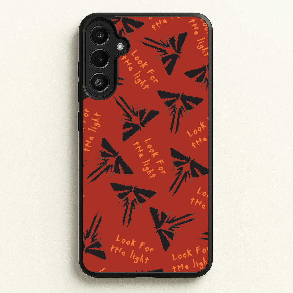 Look For The Light Firefly Pattern - The Last Of us Phone Case for Galaxy A34