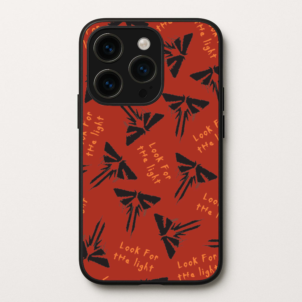 Look For The Light Firefly Pattern - The Last Of us Phone Case for iPhone 14 Pro