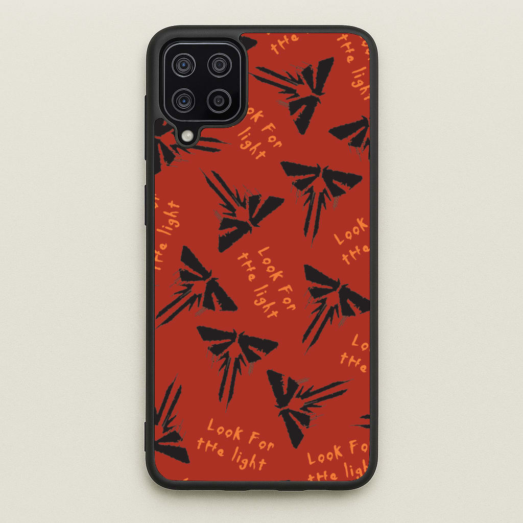 Look For The Light Firefly Pattern - The Last Of us Phone Case for Galaxy A12