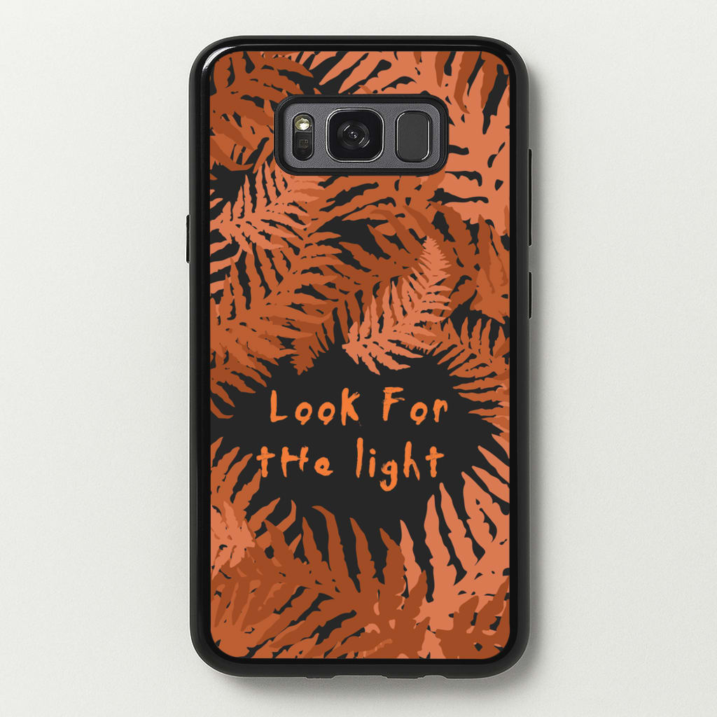 Look For The Light Fern Pattern - The Last Of us Phone Case for Galaxy S8 Plus