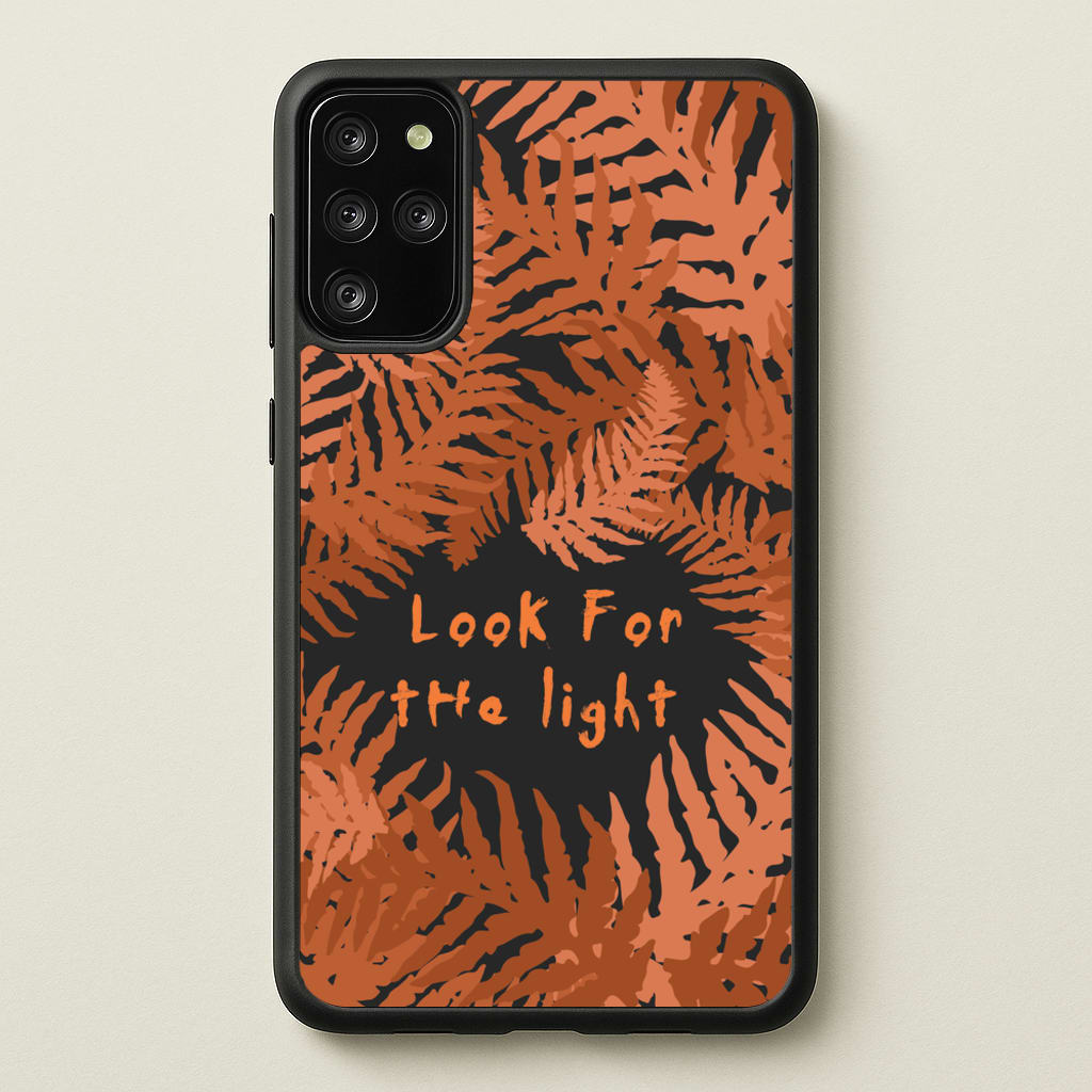Look For The Light Fern Pattern - The Last Of us Phone Case for Galaxy S20 Plus